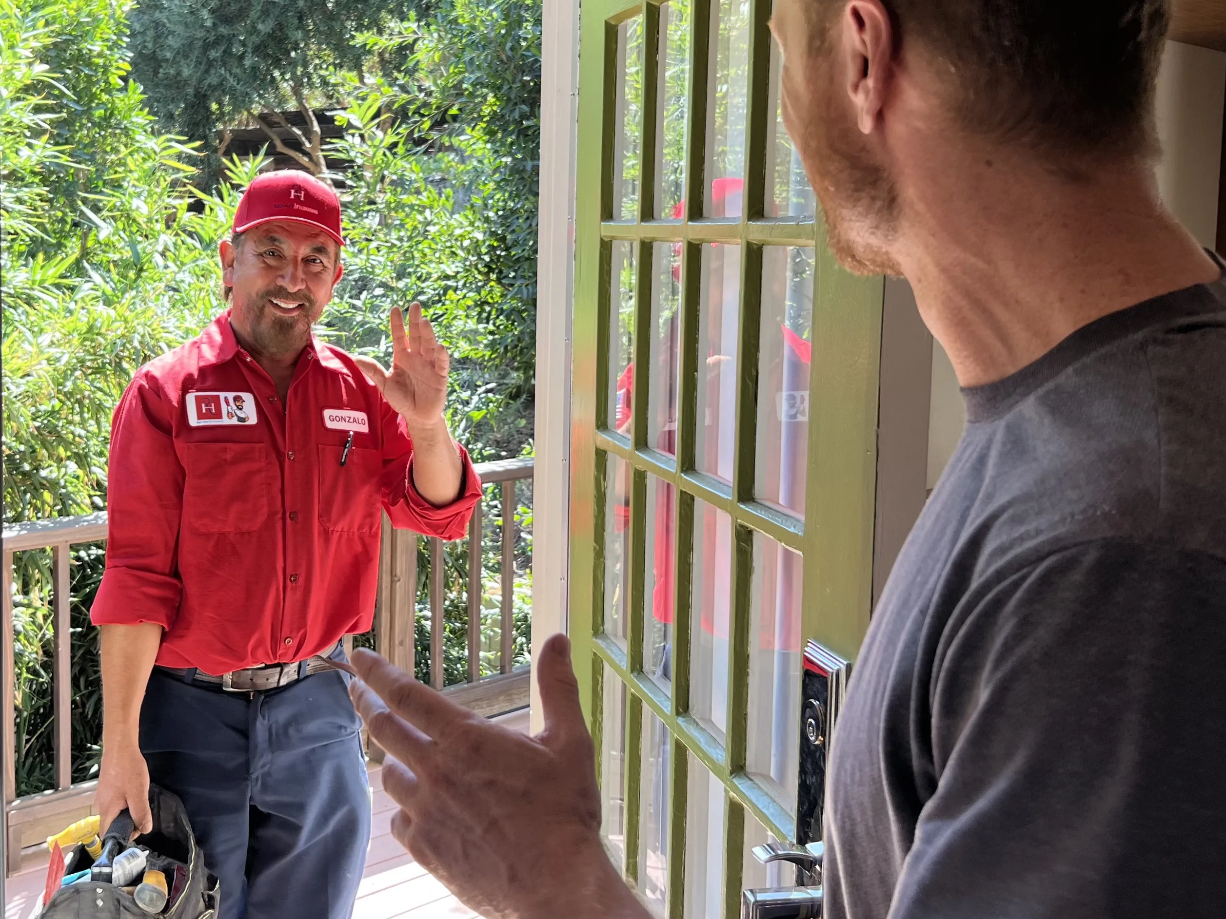 Red Hat Plumbing team in Sherman Oaks, CA.